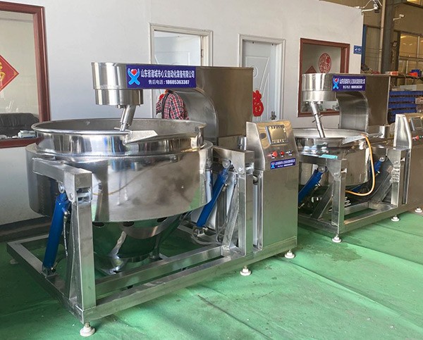 电磁加热行星搅拌炒锅